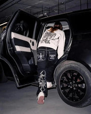 GOTHIC SKULL JEANS