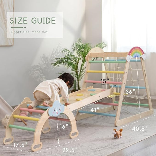 RAINBOWRISE 9-IN-1 PLAY GYM