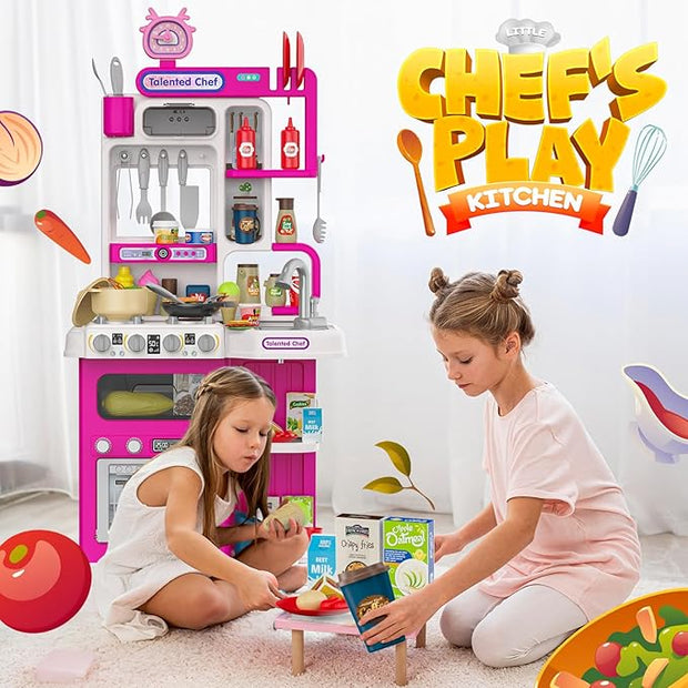MINICHEF DELUXE KITCHEN PLAYSET (94-PIECE)