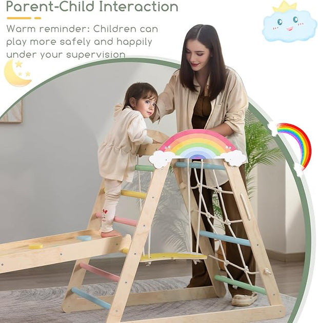 RAINBOWRISE 9-IN-1 PLAY GYM