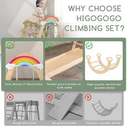 RAINBOWRISE 9-IN-1 PLAY GYM