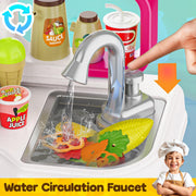 MINICHEF DELUXE KITCHEN PLAYSET (94-PIECE)