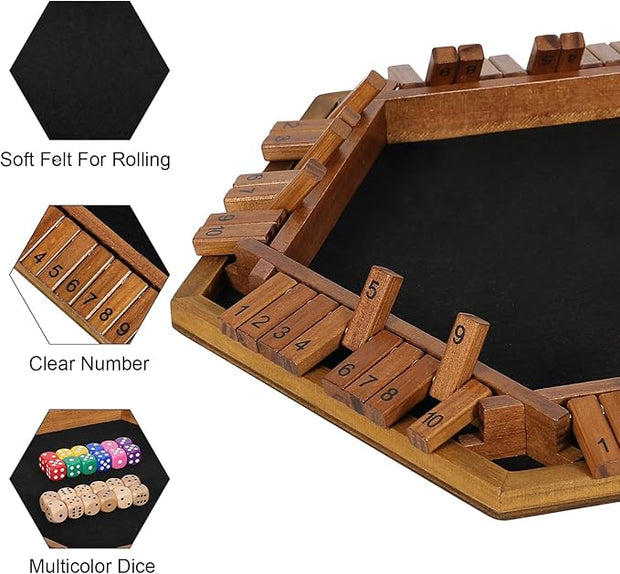 6-PLAYER SHUT THE BOX