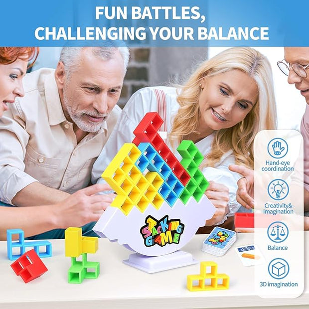 TETRA TOWER STACK GAME (48PCS)
