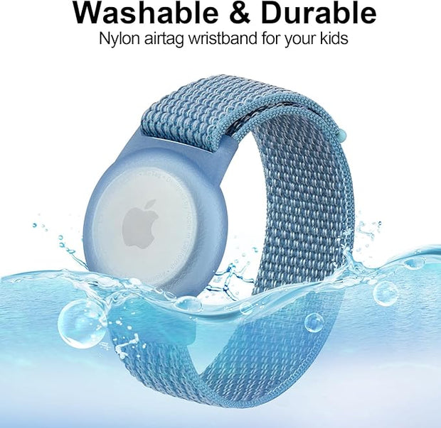 KIDS AIRTAG BRACELET (BLUE)