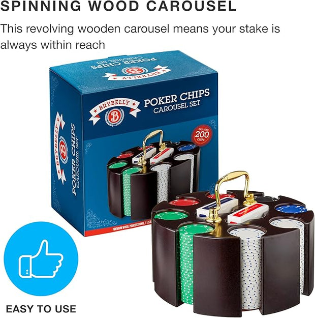 CASINO ROYALE POKER SET (200 CHIPS)