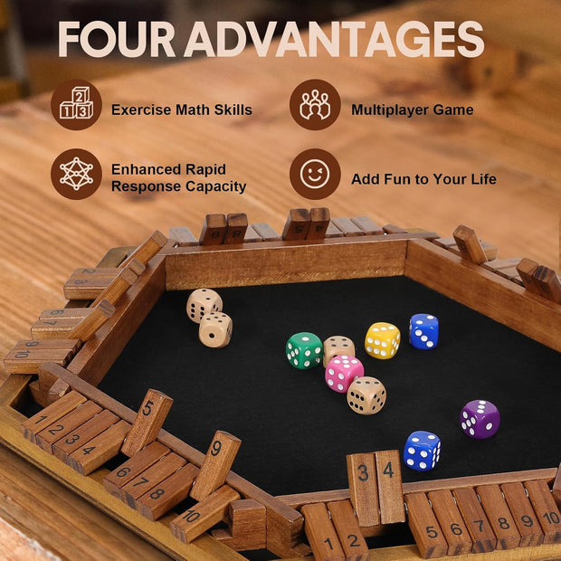6-PLAYER SHUT THE BOX