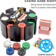 CASINO ROYALE POKER SET (200 CHIPS)