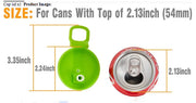 UNIVERSAL CAN TOPPER WITH STRAW