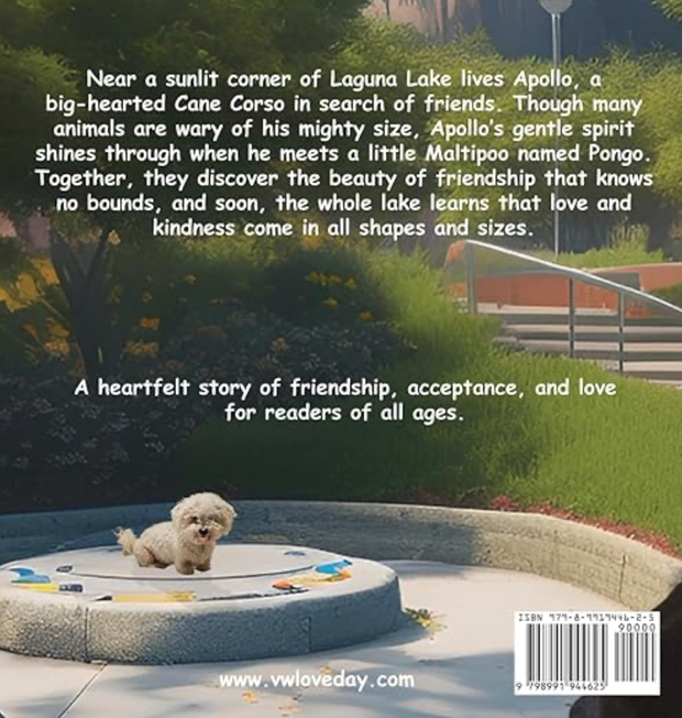 APOLLO’S HEART: A STORY OF FRIENDSHIP & ACCEPTANCE – CHILDREN'S BOOK (AMAZON- Link Below)