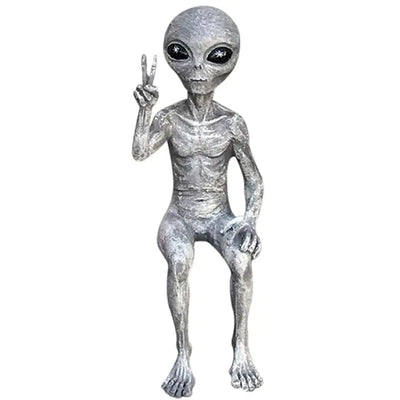 ALIEN GARDEN FIGURINE