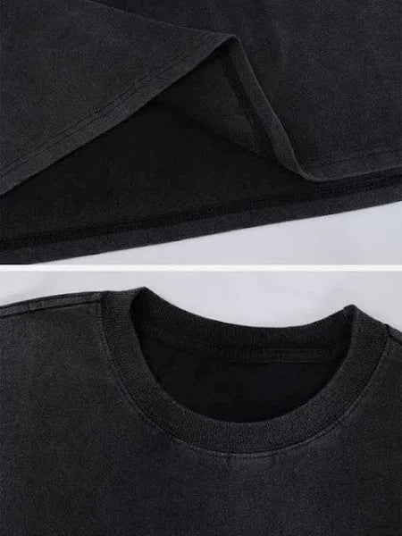 DISORTED GRAPHIC TEE